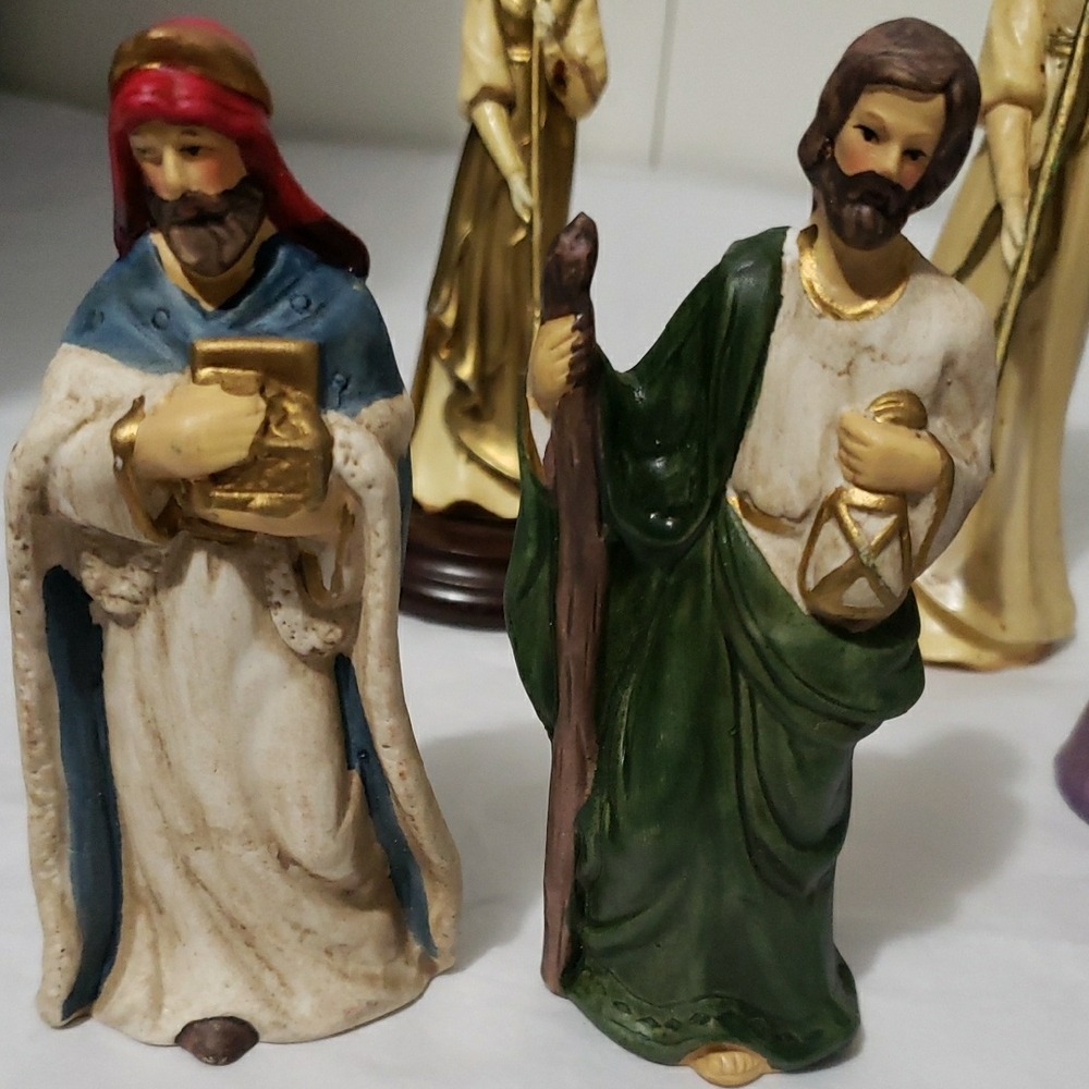 Vintage‎ Holiday Nativity Collection Figurine (8) - Picture 5 of 13
